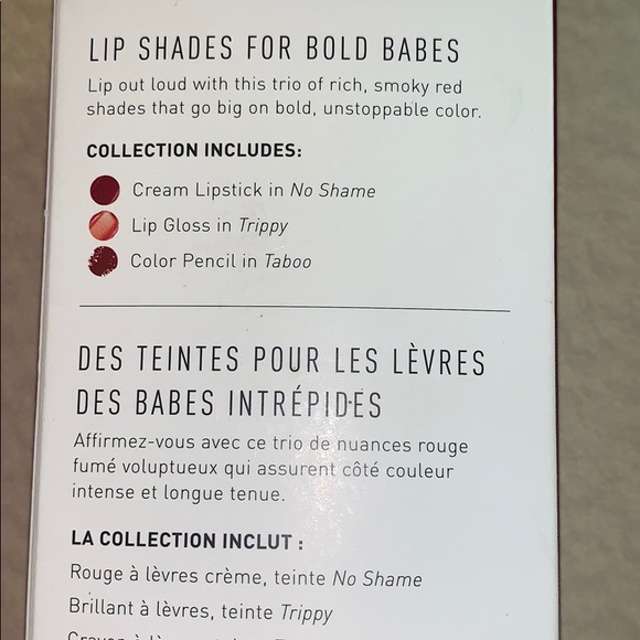 MAKEUP MORPHE Smokey red lip trio set. NWOT - Picture 5 of 8